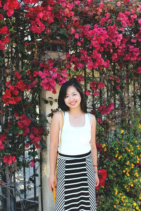 Among the Bougainvilleas