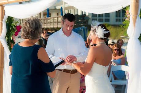 A FLORIDA BEACH WEDDING CEREMONY