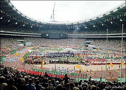 1976 Summer Olympic Opening Ceremony - Montreal