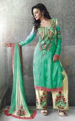 Extravagant Pakistani Eid Salwar Kameez Collection 2012