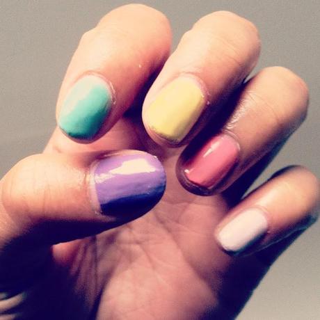 Pastel Nail Polishes For Summer