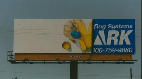 Craig Stevens Painted Billboard