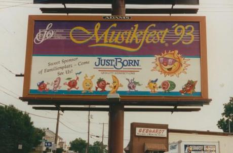 Craig Stevens Painted Billboard Musikfest 1993