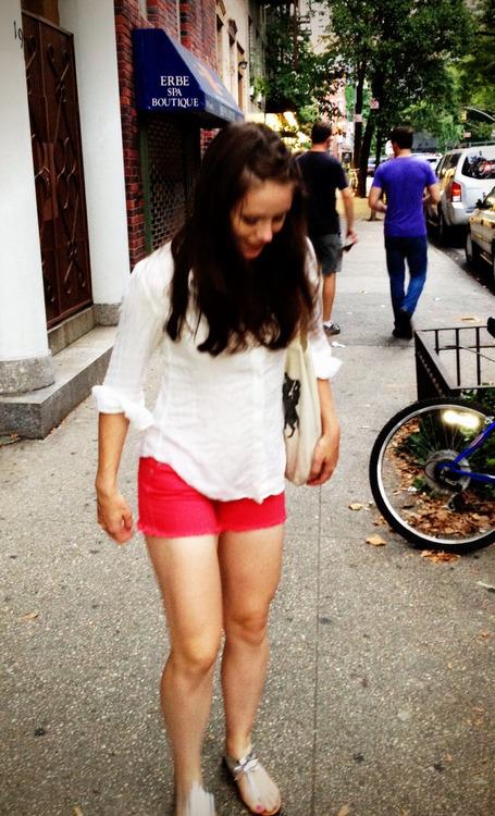 This has turned out to be one of the busiest weeks of my life. That’s a total and complete exaggeration. But I have a lot of deadlines, and I’m feeling very fatigued, because yesterday, no one told me that it was a hotter day than usual in New York, so I rode my bike all the way to Chelsea from my apartment in Brooklyn. I thought it was hovering around 95 as usual, but it turned out to be like 107 with the head index (what the FUCK is a heat index?). Mind over matter, and shit, I’m used to sweating. But I maybe should have tuned in when my body forced me to pull over in the middle of the Brooklyn Bridge, and buy an outrageously inflated $3 bottle of water.
Anyway, I’m drained, I can’t get out of bed. Boo hoo me, I’m so fucking busy.
To tide you over until I write Isabella Cruise’s account of what happened between Tom and Katie, here are a few things I’m interested in today:
1. I absolutely fucking hate shorts, but the other day, Caleb and had to go to the Time Warner Express at Queens Plaza mall to exchange our broken cable box for a new one. Why go to Queens? Because it was the only place open on Sunday, and there wasn’t a chance in hell I was missing a number of television shows that can absolutely be missed.
As we waited to be called, we stopped in a few cheap stores. H&M, Forever 21, American Eagle Outfitter’s. I’ve recently decided that I detest shopping, and since, have upped my buying. Girls shop more when they feel insecure about their bodies—ahem, fucking summertime—and I have to return almost everything that I buy because I am lower middle class, and don’t really have disposable income.
This post is getting really long, really fast, so I’m going to wrap it up.
I bought this pair of pink shorts at American Eagle Outfitters because they only cost $30, and they look decent on me, even though I have a ba-don-ka-donk. If you too have a ba-don-ka-donk, but would like to hop on the fucking shorts bandwagon, you might consider checking them out.
2. I am befuddled as to why no one I know has this haircut.
3. Last week, I went on an tour of four public pools in New York City—Red Hook, Degraw & Nevins, Brooklyn Bridge Park, McCarren—and was disappointed by all of them. EPIC FAIL MAYOR BLOOMBERG AND YOUR LEGACY PUBLIC HOUSING WORKS.
The McCarren Park was definitely the nicest, but apparently, it’s not very safe to go there. Among the hipsters sporting tattoos they will regret for the rest of their lives, once they (might never) become adults, are a number of hooligans, a few who have stabbed each other, beaten up police, or started riots.
Read all about it here! And thanks for the bread and circus, Mayor Bloomberg!