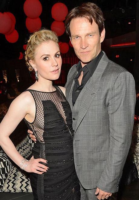 Anna Paquin and Stephen Moyer