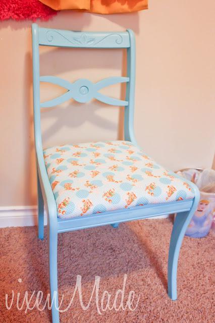 Bedroom Chair Makeover