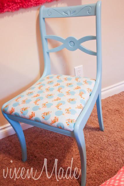 Bedroom Chair Makeover