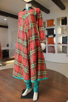 Thredz Summer Wear Checks and Linen Collection 2012