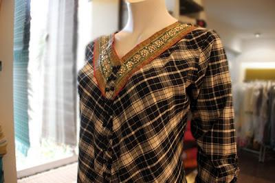 Thredz Summer Wear Checks and Linen Collection 2012