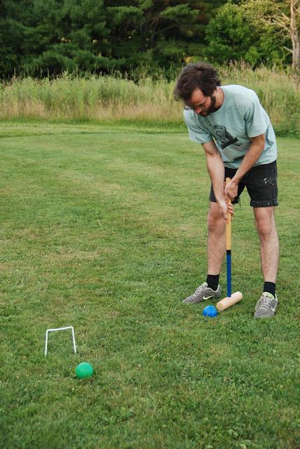 Wilder Pictures + Happenings + Musings: Croquet at the Center for Furniture Crafstmanship (and) On Meeting People (and) The Ruler!