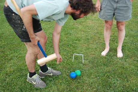 Wilder Pictures + Happenings + Musings: Croquet at the Center for Furniture Crafstmanship (and) On Meeting People (and) The Ruler!