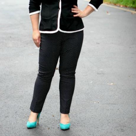 Friday: Black and White and Teal All Over