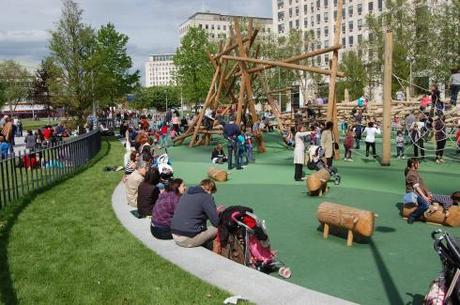 Jubilee Gardens, London - Playground