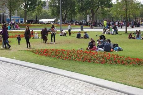 Jubilee Gardens, South Bank, London - Summer Bedding