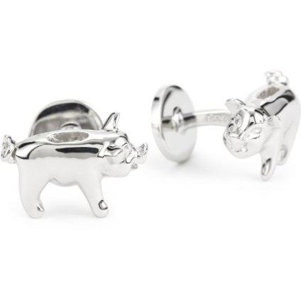 Piggy Bank and Penny Cufflinks