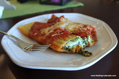 Skinny Manicotti