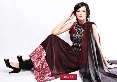 Hira Lari Special Eid Lawn Collection  By Afroze Textiles 2012