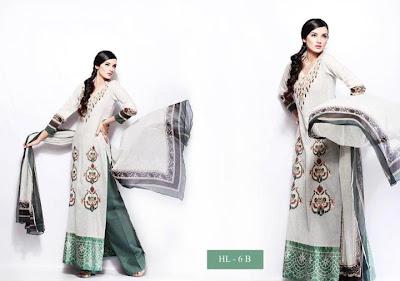 Hira Lari Special Eid Lawn Collection  By Afroze Textiles 2012