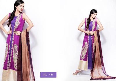 Hira Lari Special Eid Lawn Collection  By Afroze Textiles 2012