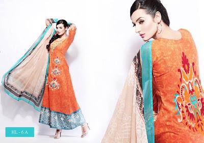 Hira Lari Special Eid Lawn Collection  By Afroze Textiles 2012