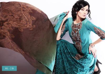 Hira Lari Special Eid Lawn Collection  By Afroze Textiles 2012