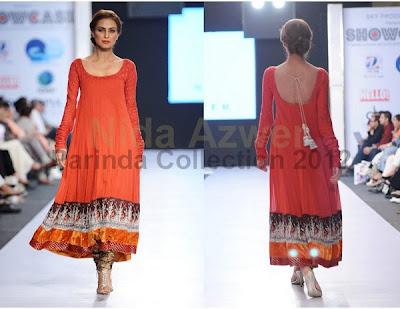 Nida Azwer Parinda Collection For Women 2012