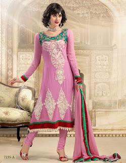 Natasha Couture Mind Blowing Anarkali Collection  For Women 2012