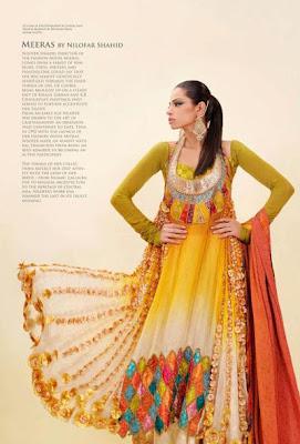 MEERAS By Nilofar Shahid Stunning Bridal Collection 2012 For Women