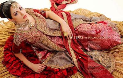 MEERAS By Nilofar Shahid Stunning Bridal Collection 2012 For Women