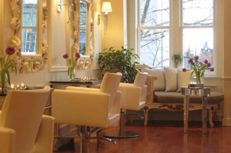 Interior design of hair salons