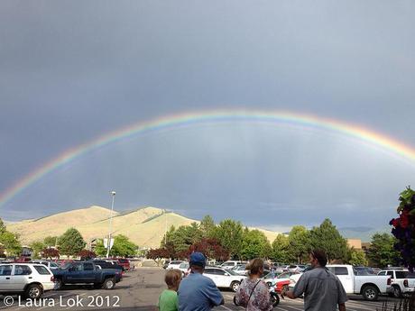 rainbow over missoula rainbow over missoula
