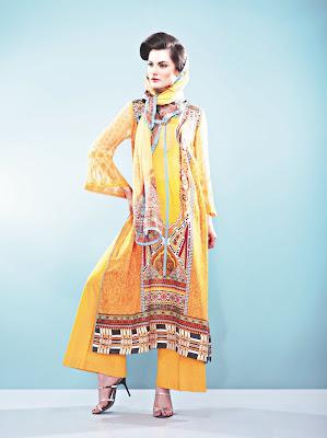 Five Star Textiles Unveiled Vogue Eid Collection 2012