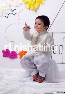 Naqsh Princes Eid Festive Collection 2012 for Menand Kids