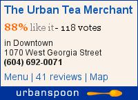 The Urban Tea Merchant on Urbanspoon