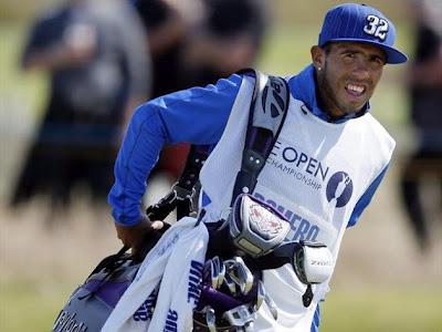 THE MOST EXPENSIVE CADDY AT THE OPEN