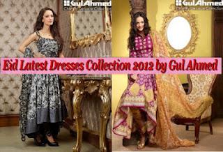 Eid Dresses Collection  by Gul Ahmed 2012