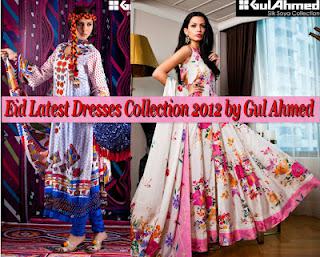 Eid Dresses Collection  by Gul Ahmed 2012