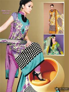 Batik Summer Eid Lawn Collection Volume-3 By Moon Texiles 2012