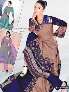 Batik Summer Eid Lawn Collection Volume-3 By Moon Texiles 2012