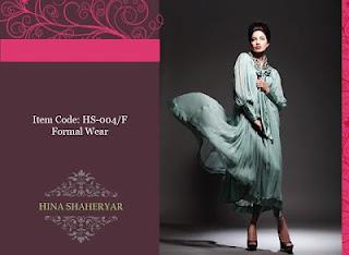 Hina Shaheryar formal wear collection 2012