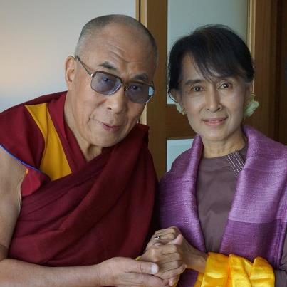 Dalai Lama at the University of Westminster, London