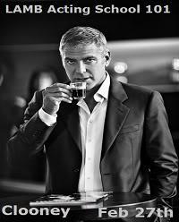 George Clooney – LAMB Acting School
