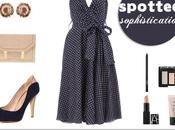 Navy Polka Dots…