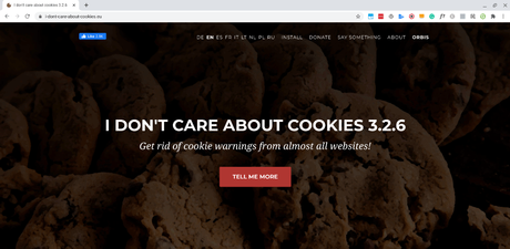 How To Get Rid Of Cookie Pop Ups 16 I Don't Care ABout Cookies