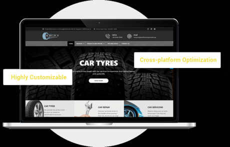 Font end developer services