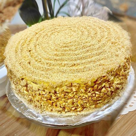 How to make a Sans Rival layered cake