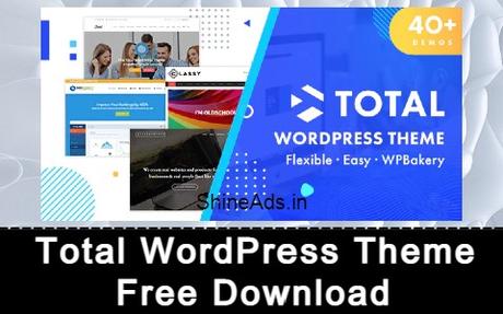 Total WordPress Theme Free Download