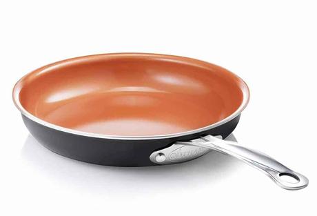 Best cheap copper skillet: GOTHAM STEEL Non-stick Titanium Frying Pan