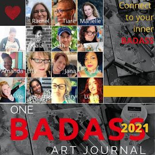 31 Art Journals in 6 Days  - Art Journals 6 - 10