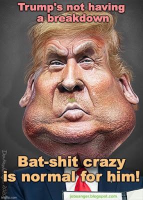 Trump's Not Having A Breakdown - Crazy Is His Normal State